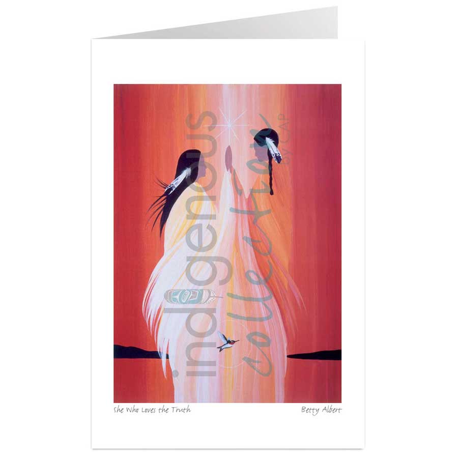 She Who Loves the Truth by artist Betty Albert