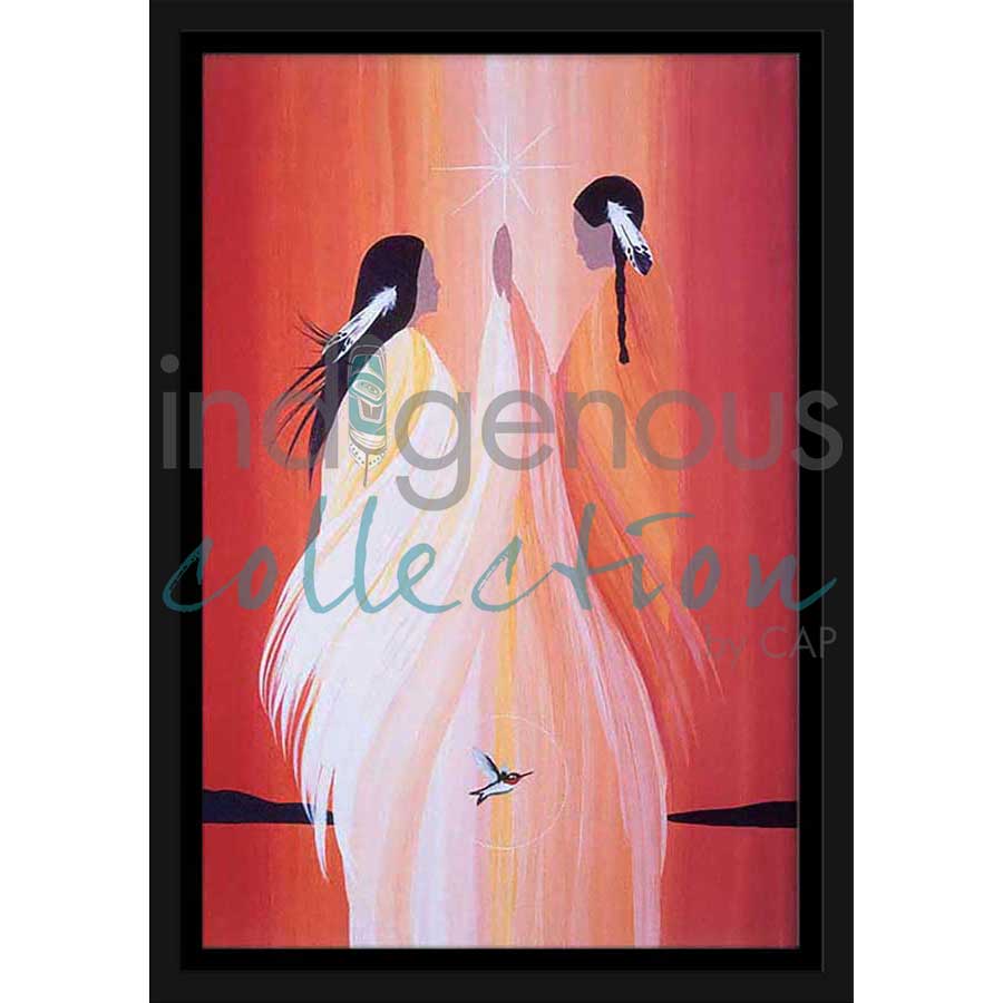 She Who Loves the Truth by artist Betty Albert - Cree. Indigenous Collection