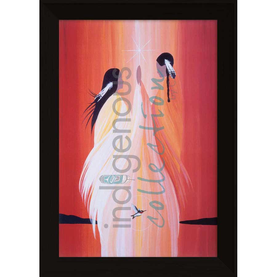She Who Loves the Truth by artist Betty Albert - Cree. Indigenous Collection