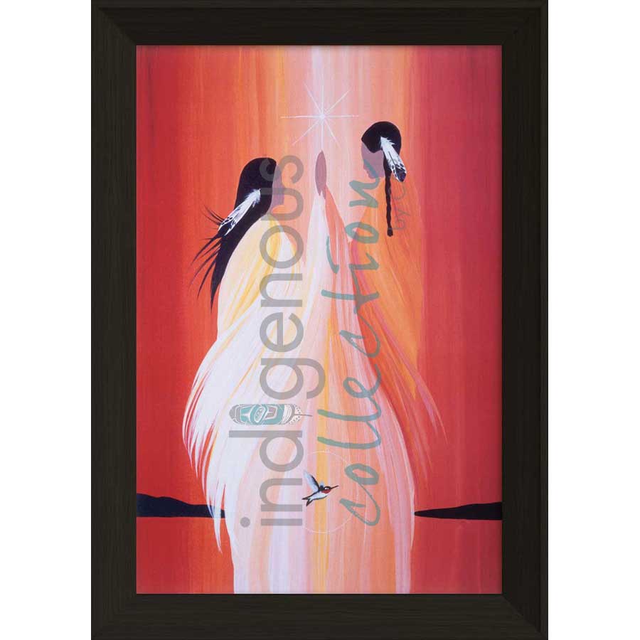 She Who Loves the Truth by artist Betty Albert - Cree. Indigenous Collection