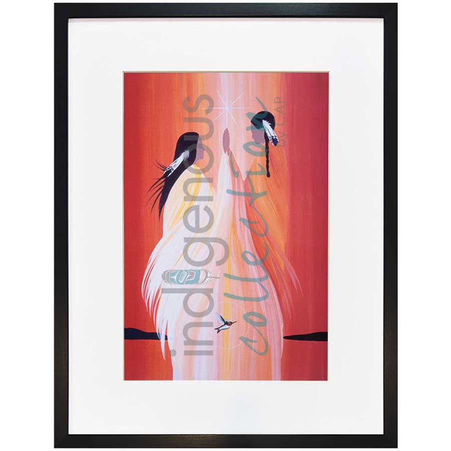 She Who Loves the Truth by artist Betty Albert - Cree. Indigenous Collection