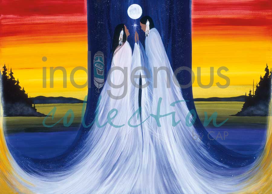 Two Spirits Meet by artist Betty Albert