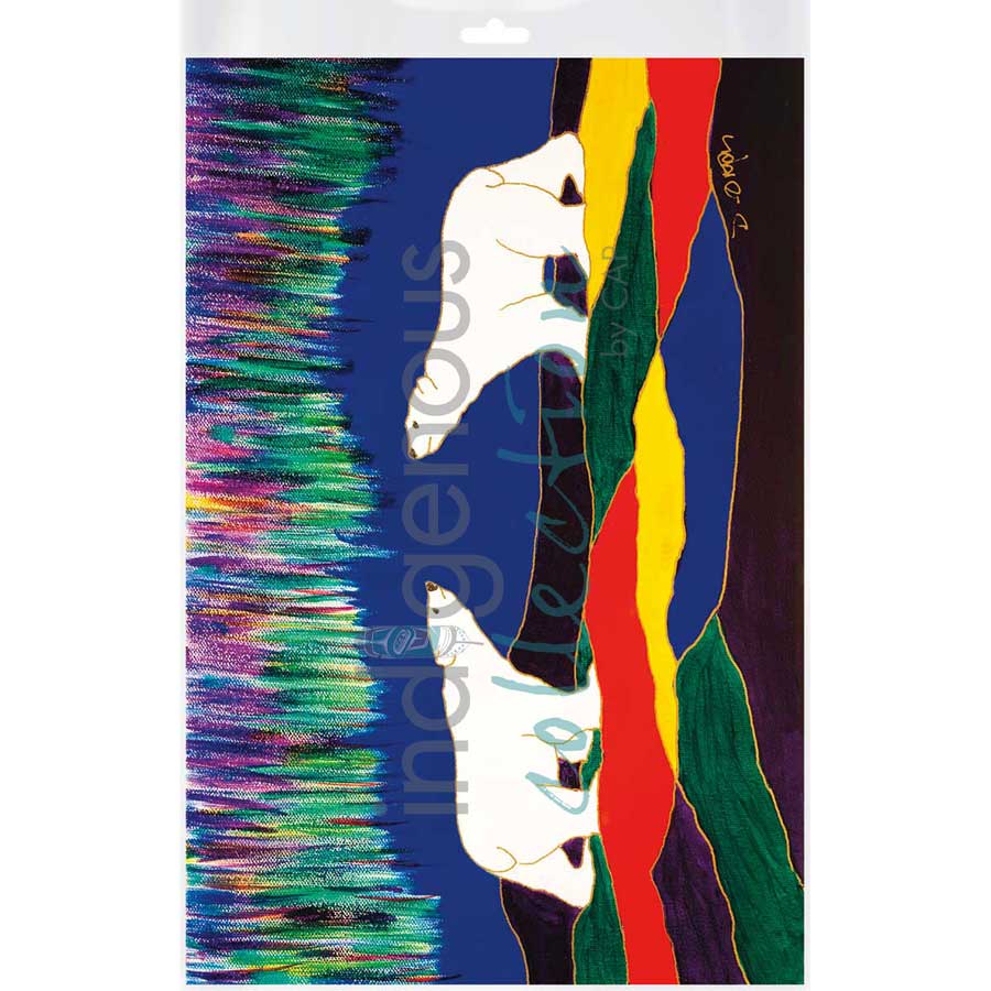 Sky Watchers by artist Dawn Oman - Denesuline (Chipewyan). Indigenous Collection