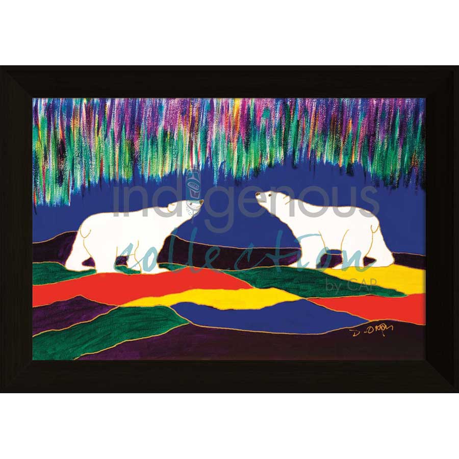 Sky Watchers by artist Dawn Oman - Denesuline (Chipewyan). Indigenous Collection