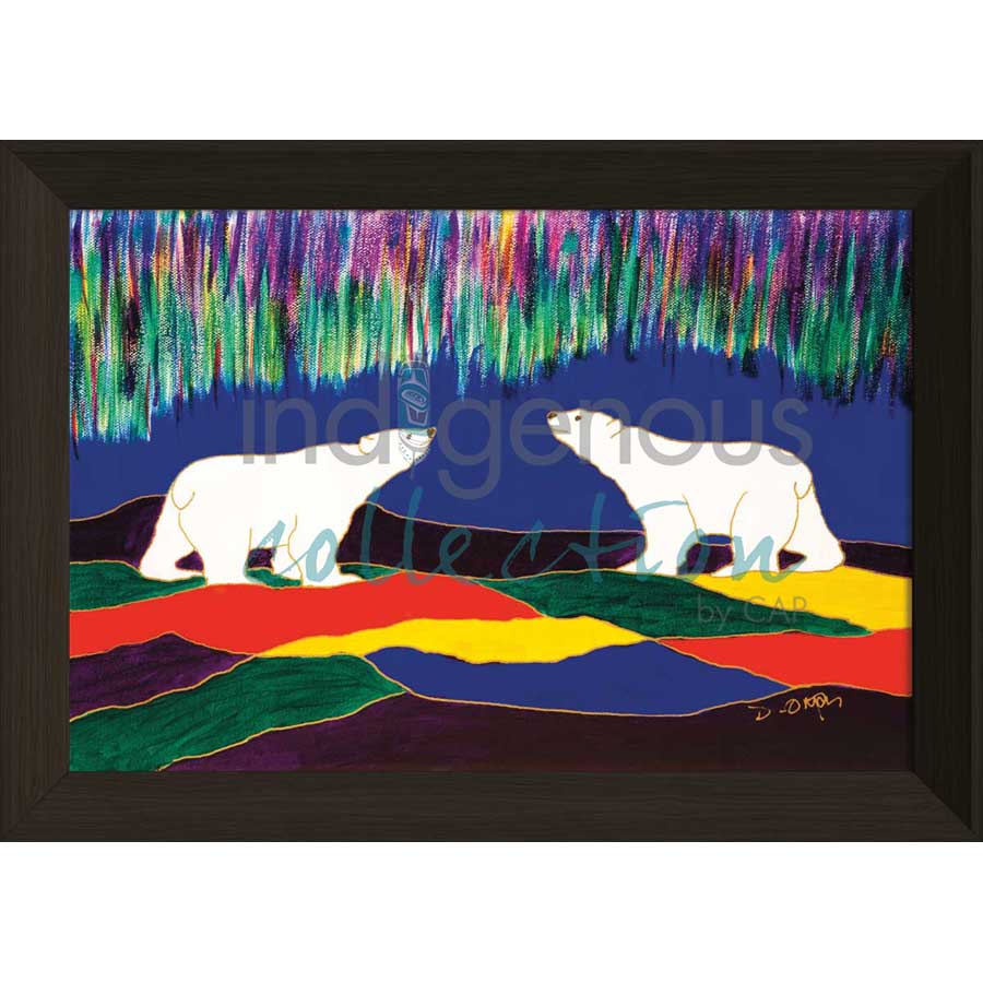 Sky Watchers by artist Dawn Oman - Denesuline (Chipewyan). Indigenous Collection