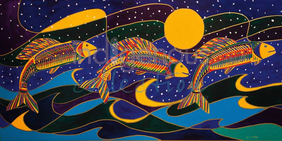 Fish Out of Water by artist Dawn Oman