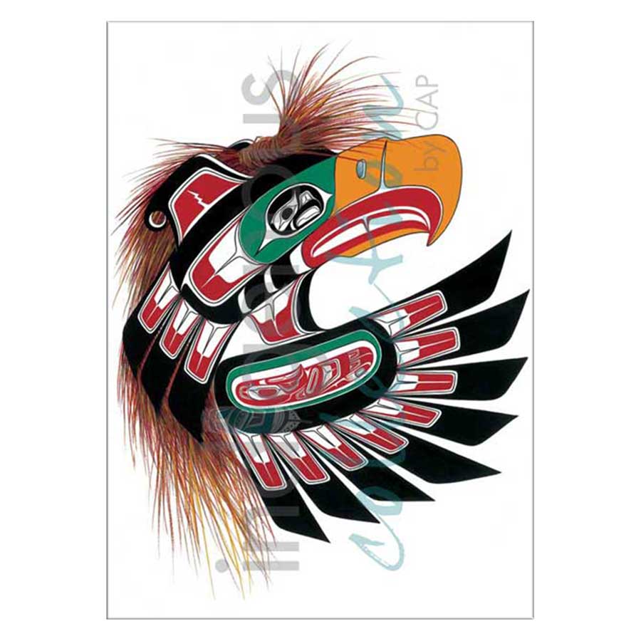 Thunderbird Mask Canvas Prints