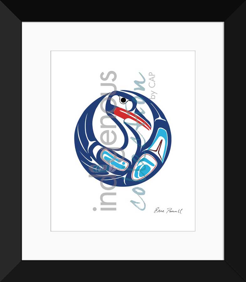 Crane Design I Limited Edition. Indigenous Collection