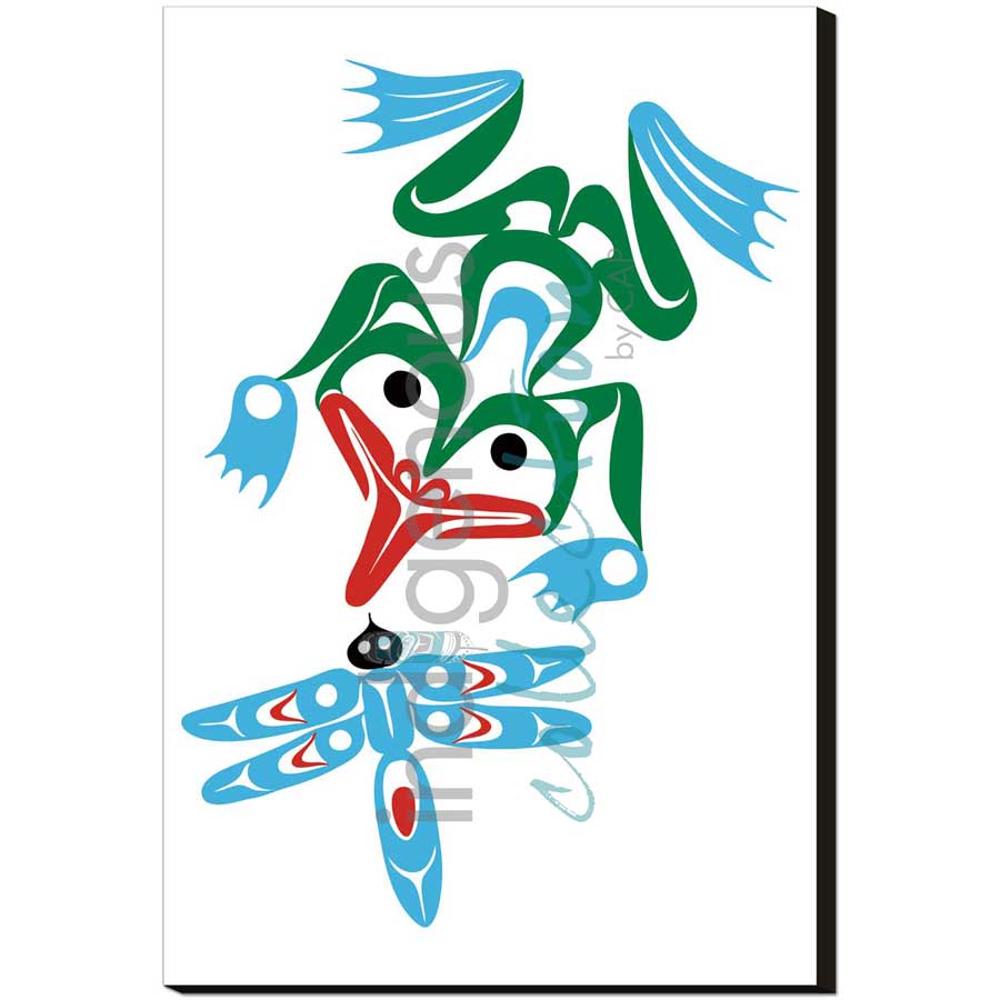 Frog & Dragonfly Plaques