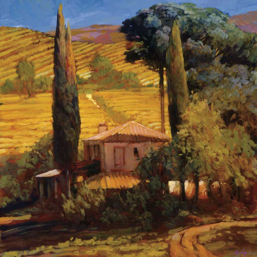 Tuscan Morning Light by artist  Philip Craig