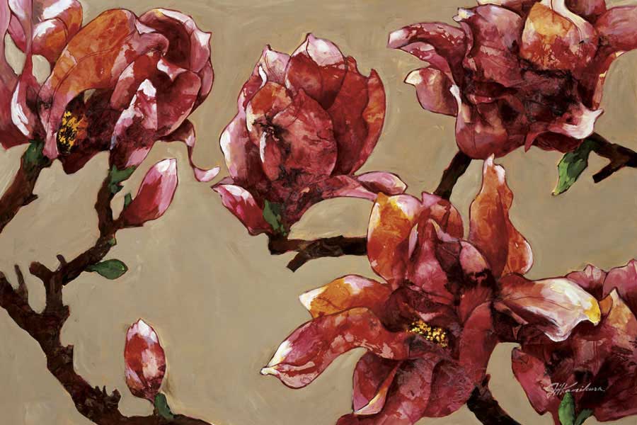 Elegant Magnolia by artist  Joyce Kamikura