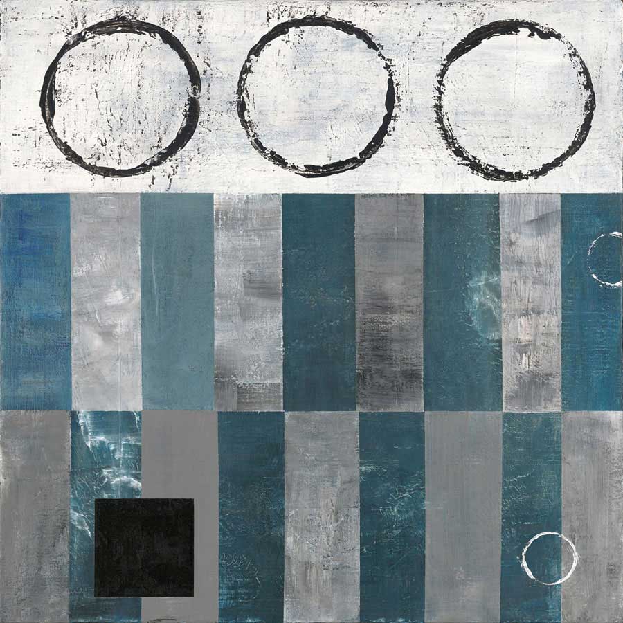 Circle and Square Detail by artist  Earl Kaminsky