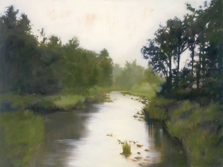 Foothills Stream by artist  Megan Lightell
