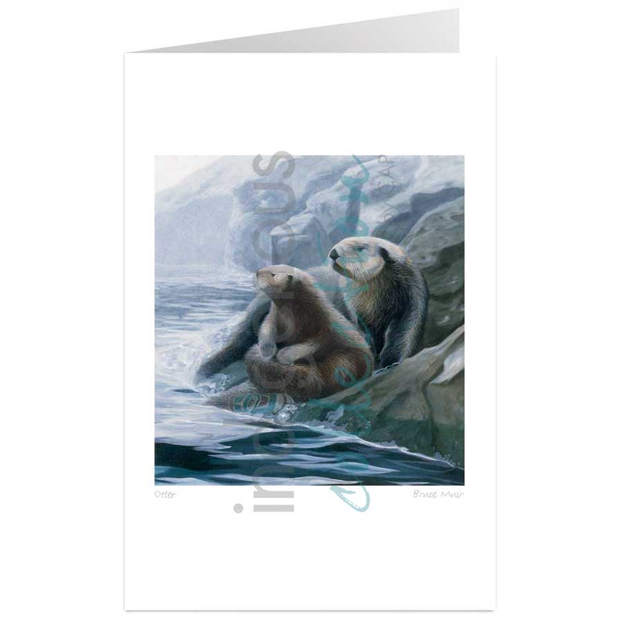 Otter by artist Bruce Muir