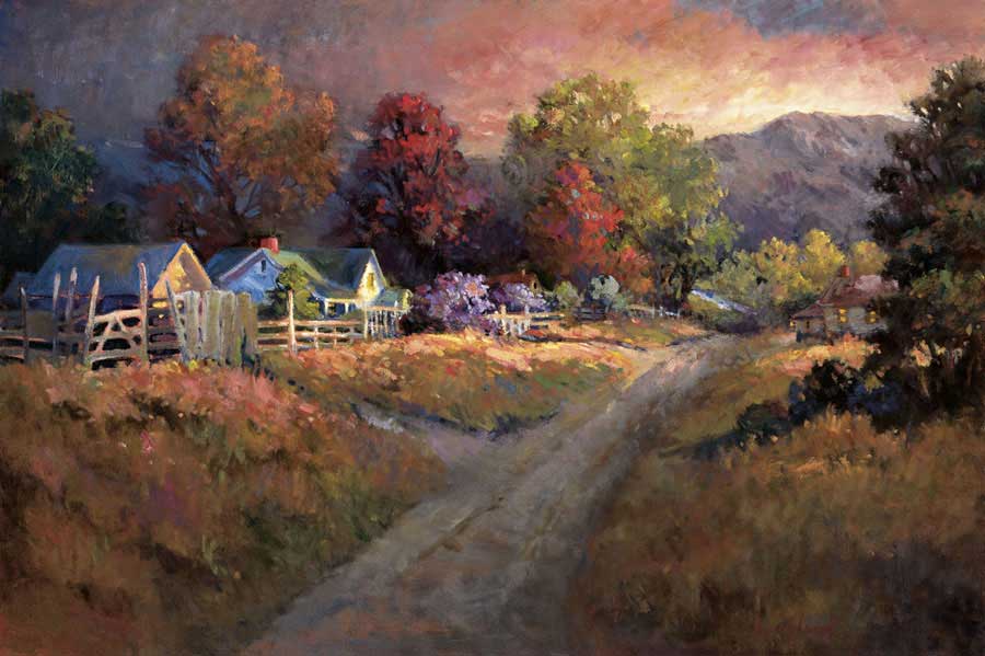 Rural Vista I by artist  Nancy Lund