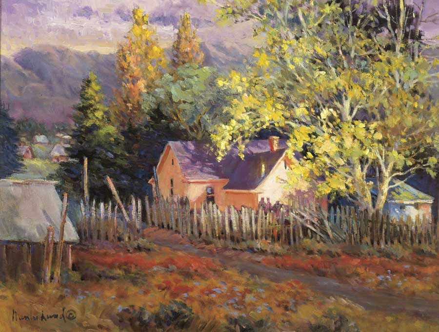 Rural Vista II by artist  Nancy Lund