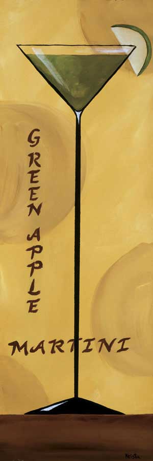 Apple Martini by artist  Krista Sewell