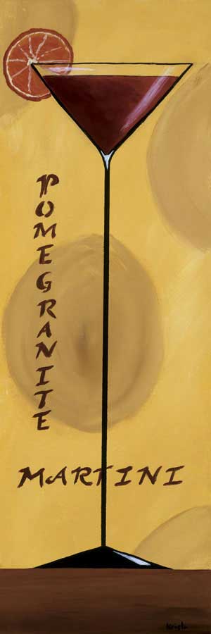 Pomegranite Martini by artist  Krista Sewell
