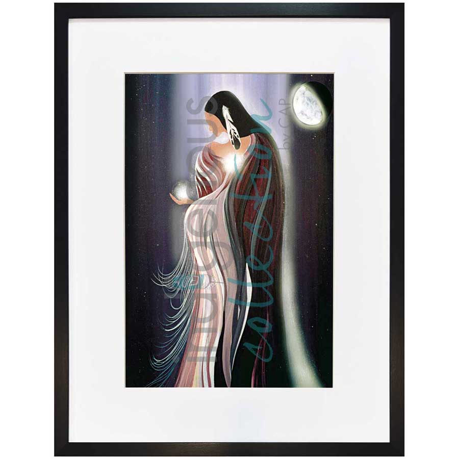 May Moon by artist Betty Albert - Cree. Indigenous Collection