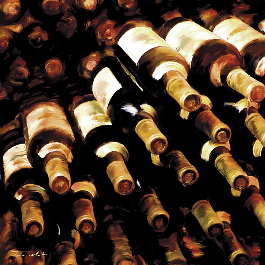 The Wine Collection II by artist  Tandi Venter