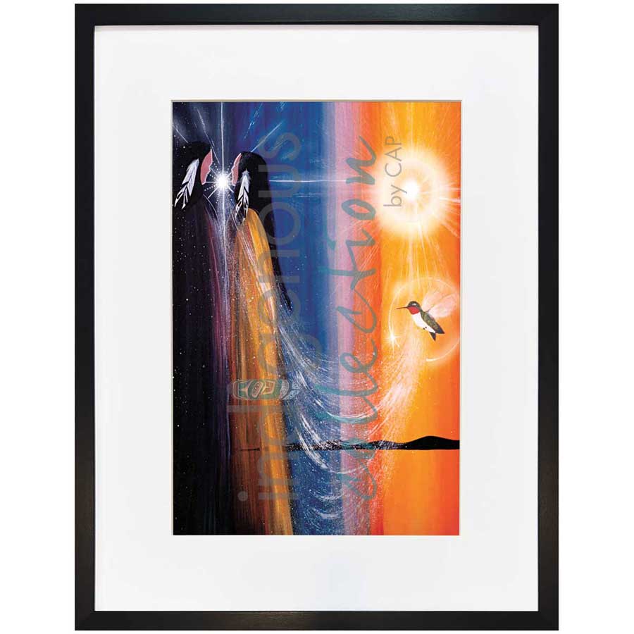 July Moon by artist Betty Albert - Cree. Indigenous Collection