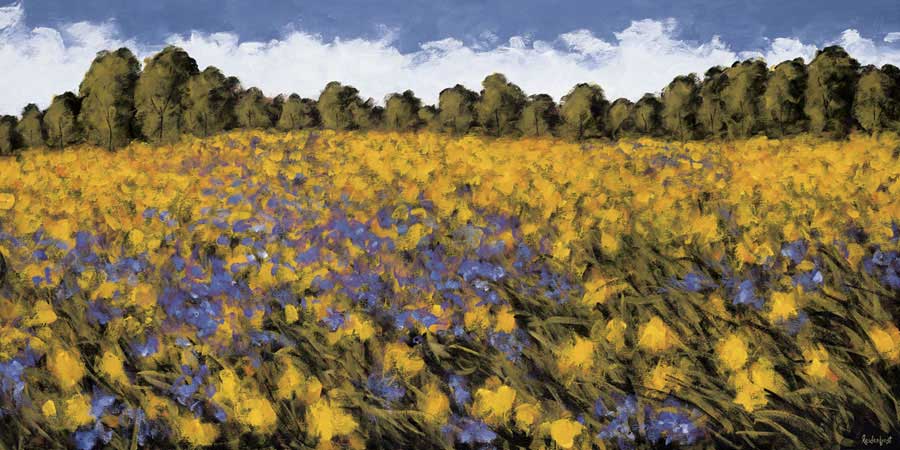 Fields of Gold by artist  Wayne Leidenfrost