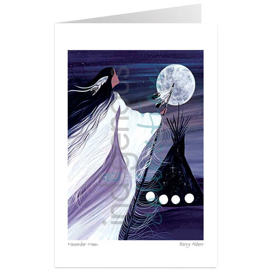 November Moon by artist Betty Albert