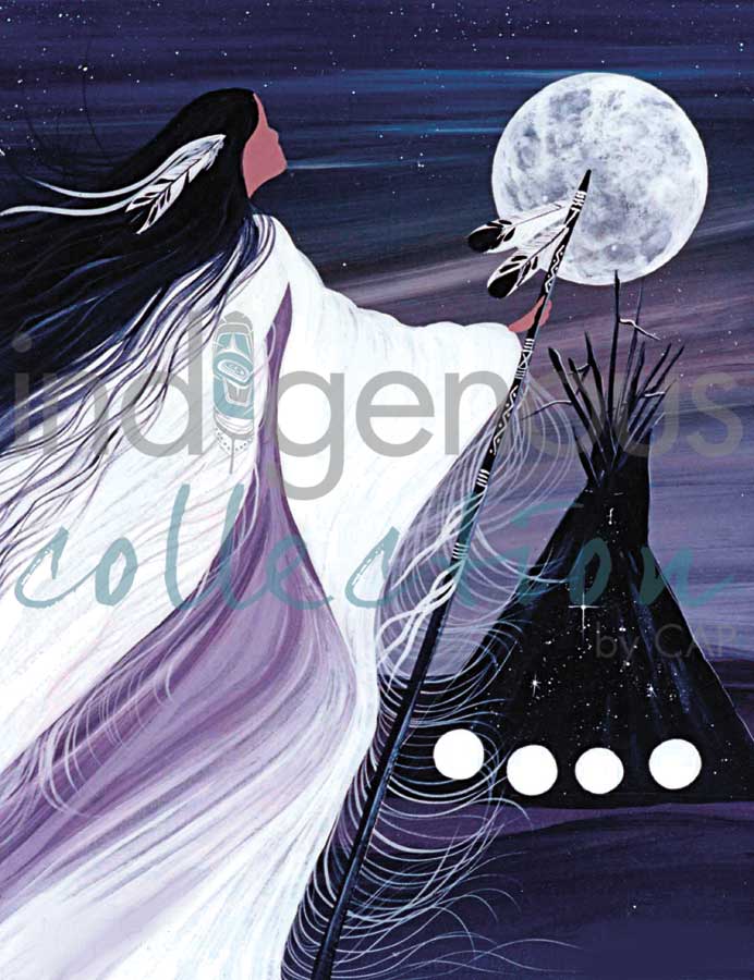 November Moon by artist Betty Albert