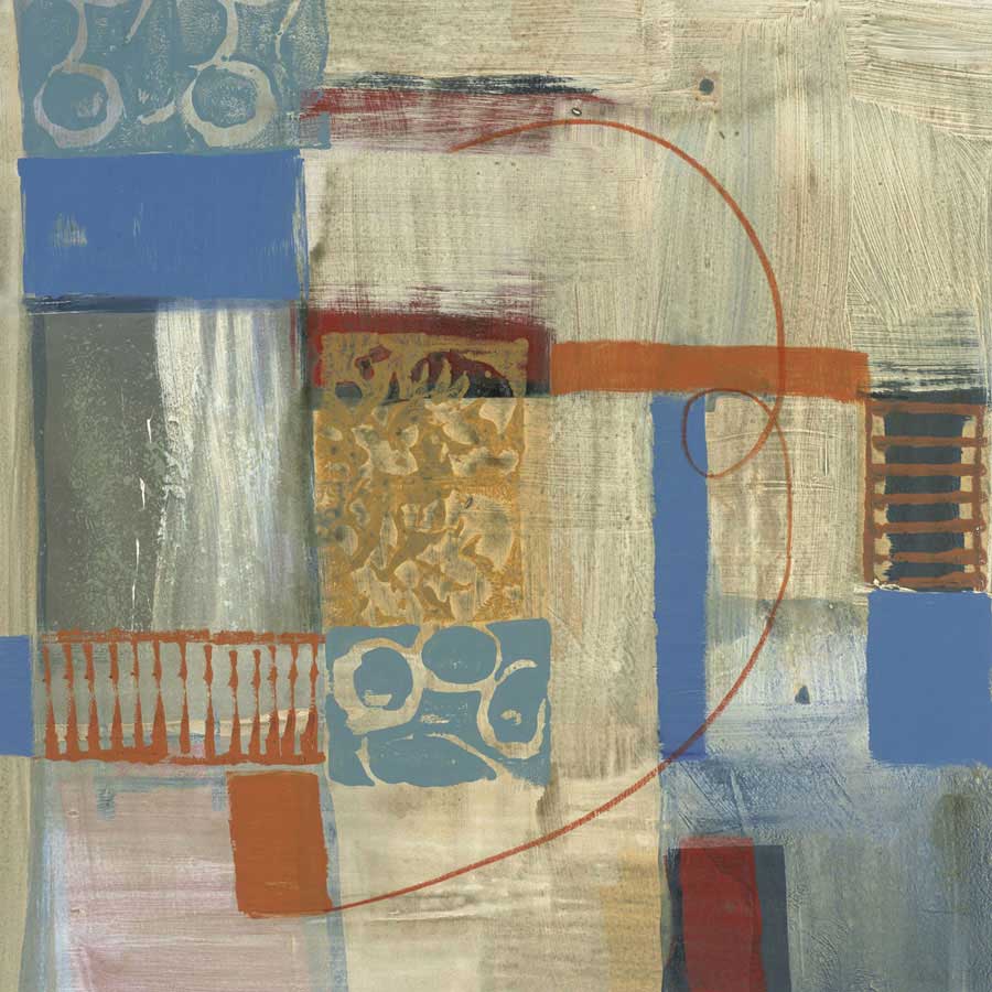 Blue Radiance I by artist  Leslie Bernsen