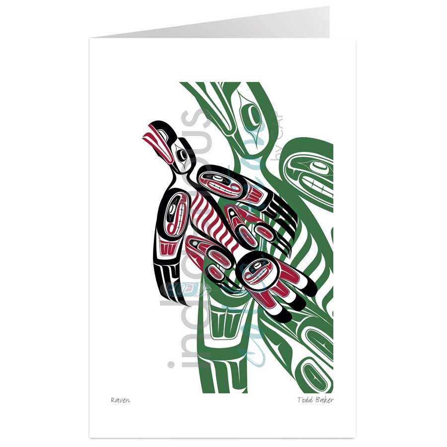 Raven by artist Todd Baker