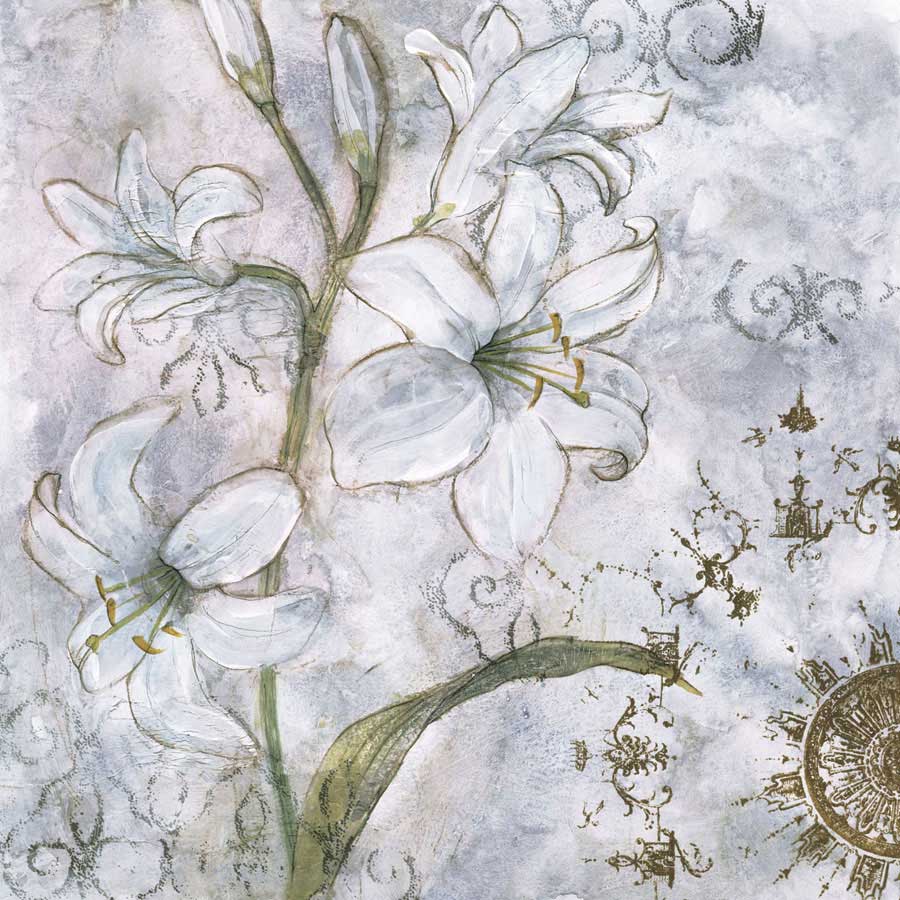 Floral Pearls I by artist  James Nocito