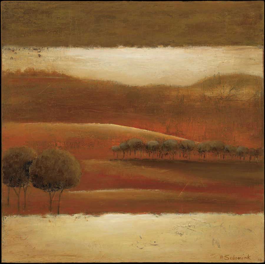 Mountain Valley II by artist  Ursula Salemink-Roos