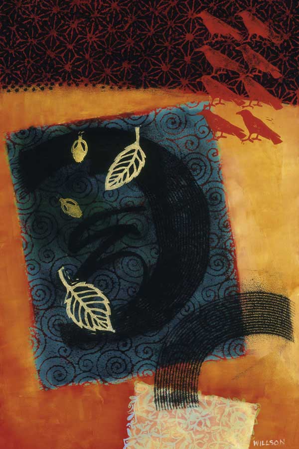 The Crow&#8217;s Debate by artist  Valerie Willson