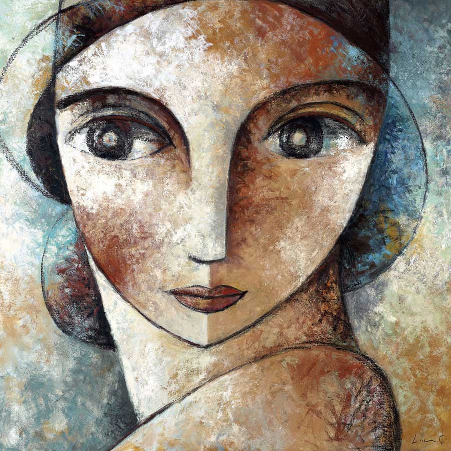 Face by artist  Didier Lourenco
