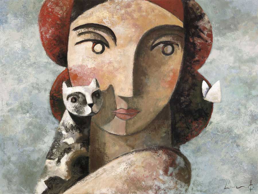 The Visit by artist  Didier Lourenco