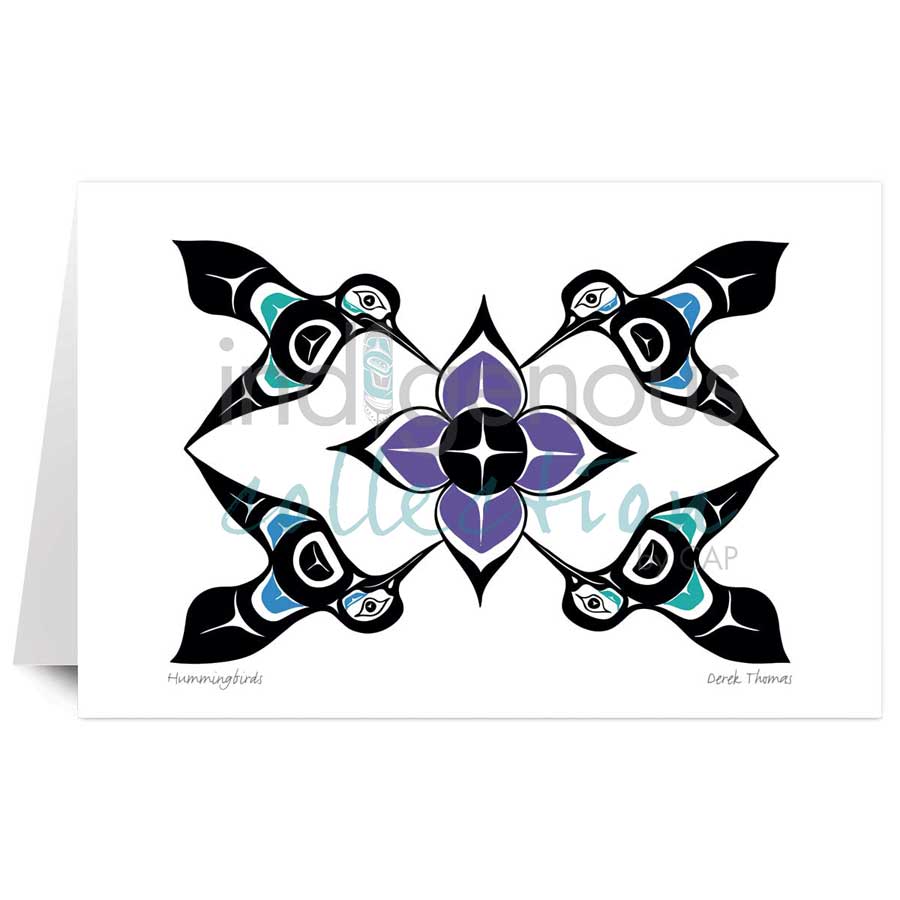 Hummingbirds by artist Derek Thomas