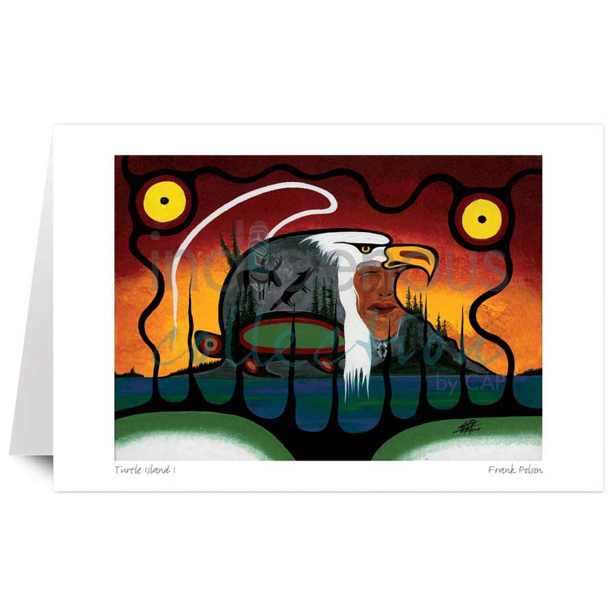 Turtle Island I by artist Frank Polson