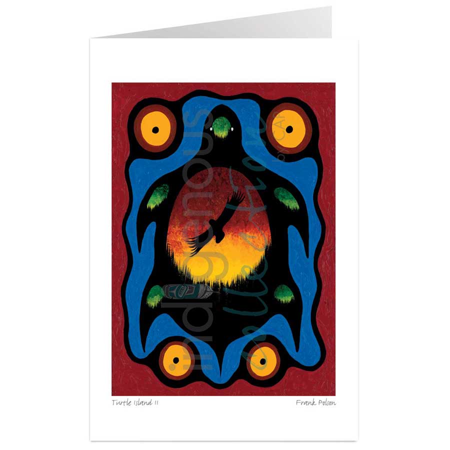 Turtle Island II by artist Frank Polson