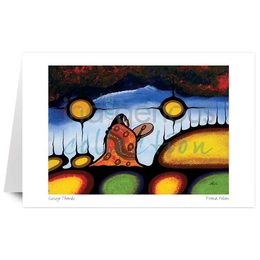 Giving Thanks by artist Frank Polson