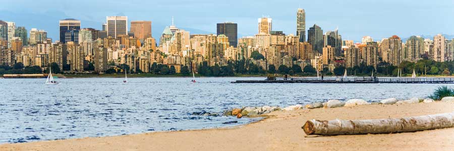 Jericho Beach & English Bay, Vancouver, BC by artist Jeff Maihara