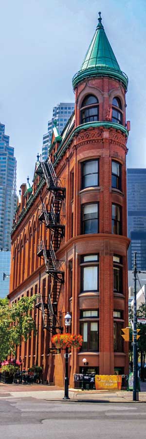Flat Iron Building, Toronto, ON by artist Jeff Maihara