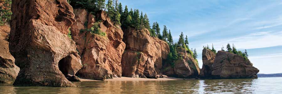 Hopewell Rocks, Bay of Fundy, NB by artist Jeff Maihara