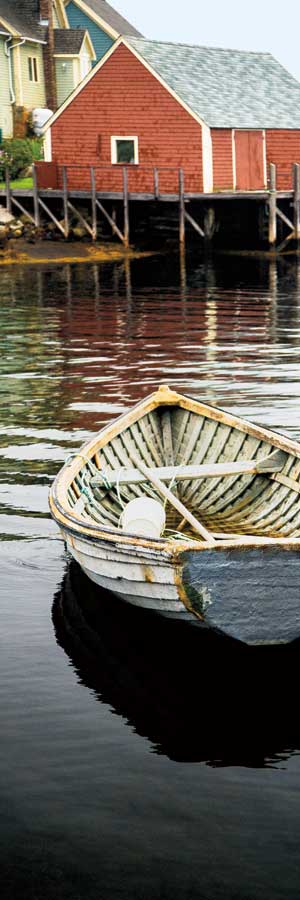 Row Boat, Peggy‚Äôs Cove, NS by artist Jeff Maihara