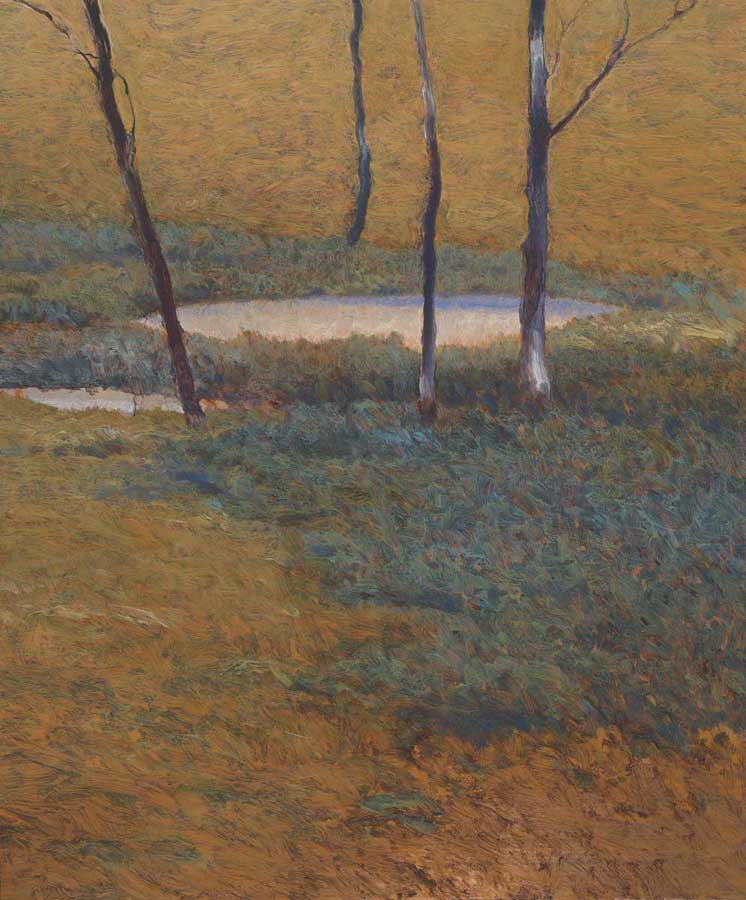 Island Pond by artist  Kent Lovelace