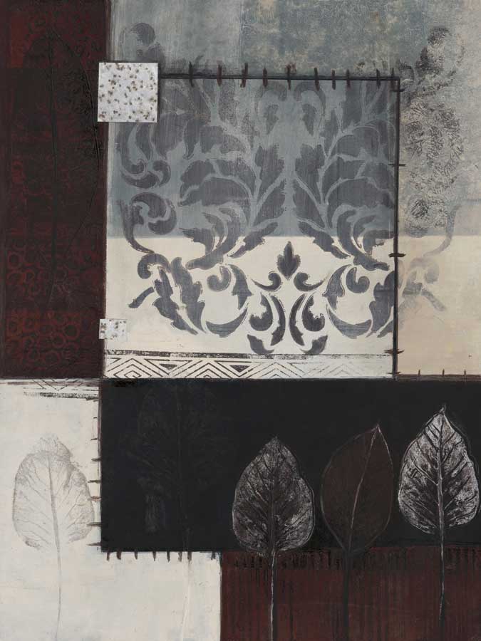Silver Damask I by artist  Connie Tunick