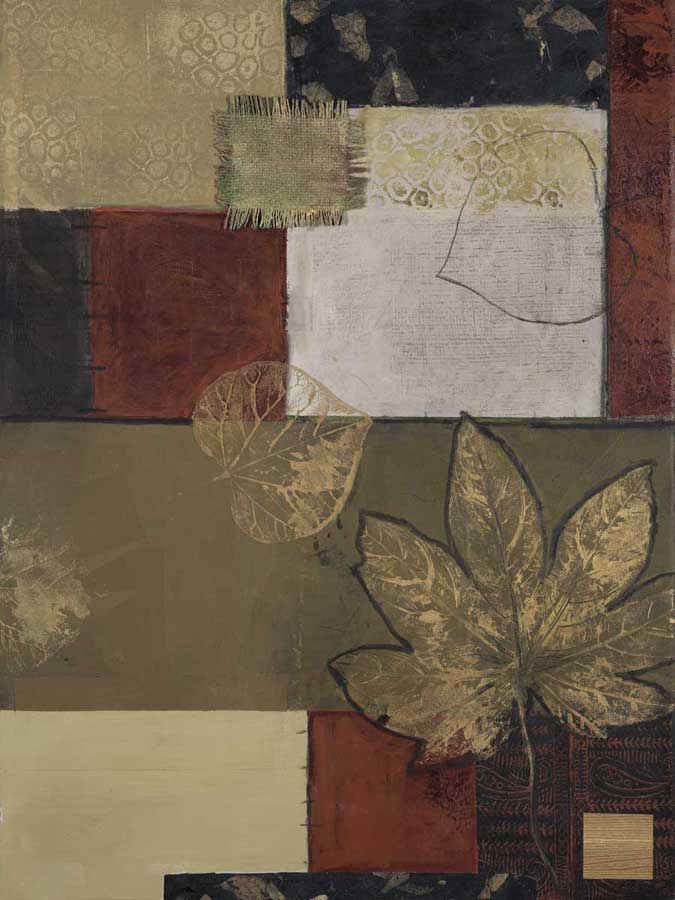 Burlap and Gold II by artist  Connie Tunick