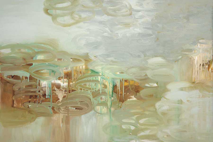 The Sun In The Stream II by artist  Cat Tesla