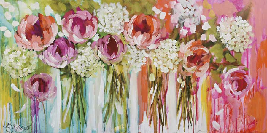 Tangerine Tango by artist  Amanda Brooks