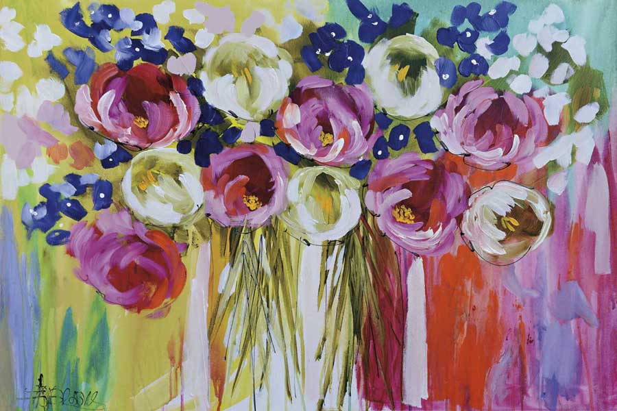 Summer Salsa by artist  Amanda Brooks