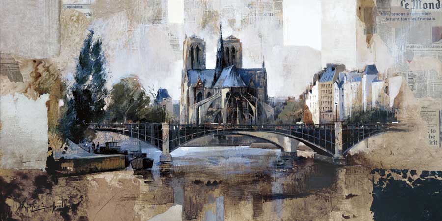 Notre Dame, Paris by artist  Marti Bofarull